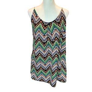 Chevron‎ Patterned Mini Dress